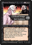 Demonic Attorney [Foreign Black Border] - The Mythic Store | 24h Order Processing