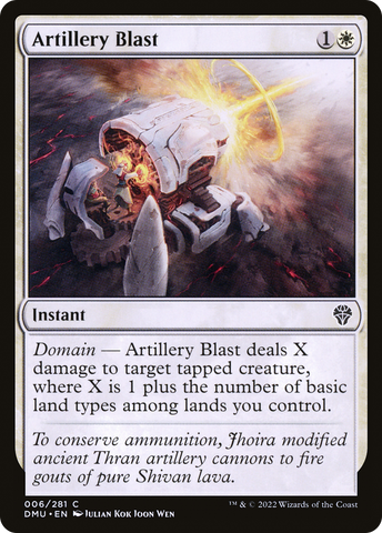 Artillery Blast [Dominaria United] - The Mythic Store | 24h Order Processing