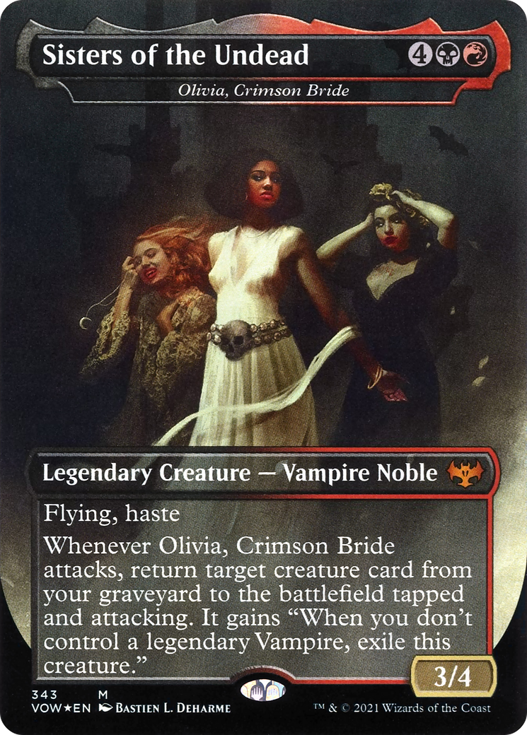 Olivia, Crimson Bride - Sisters of the Undead [Innistrad: Crimson Vow] - The Mythic Store | 24h Order Processing