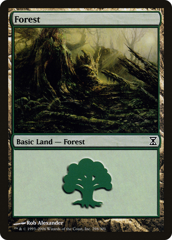 Forest (298) [Time Spiral] - The Mythic Store | 24h Order Processing