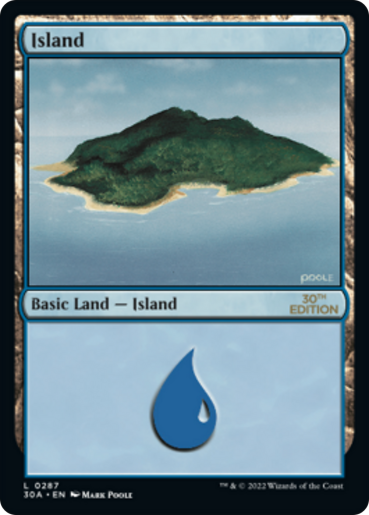 Island (287) [30th Anniversary Edition] - The Mythic Store | 24h Order Processing