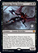 Burning-Rune Demon (Promo Pack) [Kaldheim Promos] - The Mythic Store | 24h Order Processing