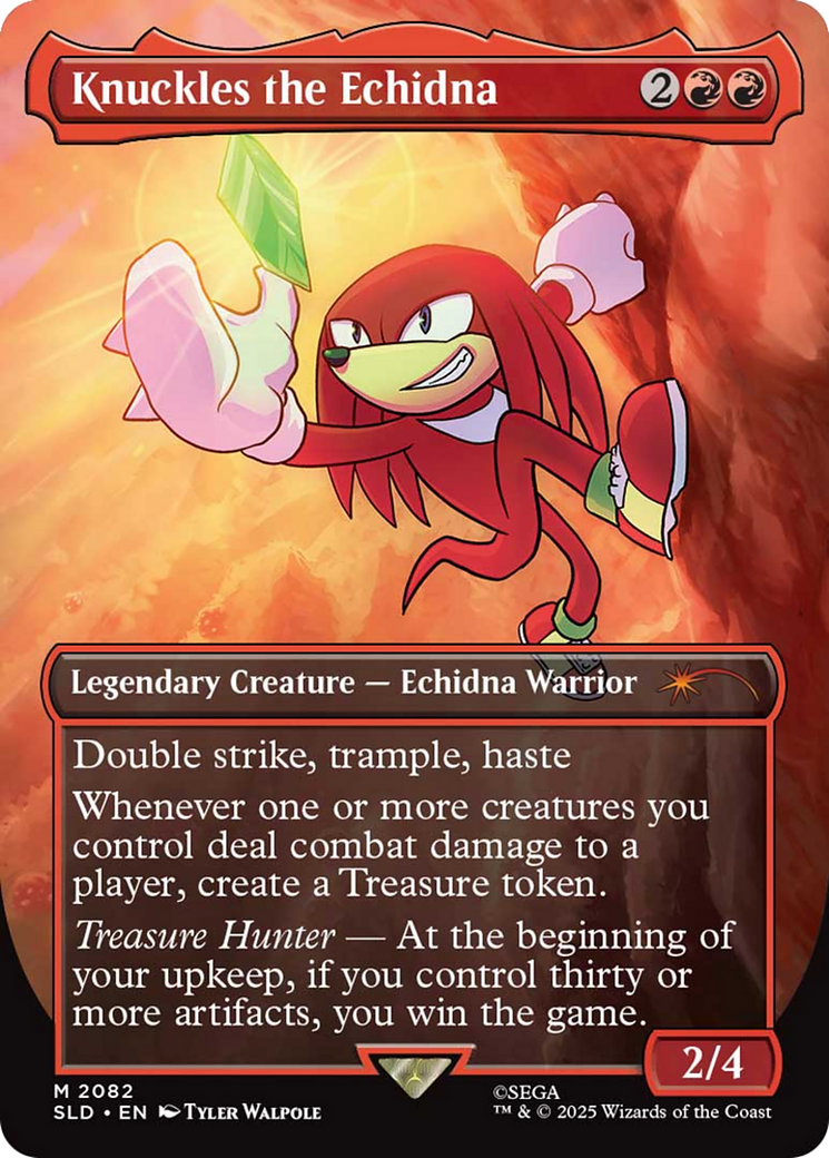 Knuckles the Echidna (Rainbow Foil) [Secret Lair Drop Series] - The Mythic Store | 24h Order Processing