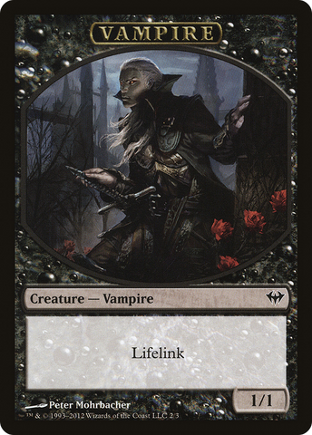 Vampire Token [Dark Ascension Tokens] - The Mythic Store | 24h Order Processing
