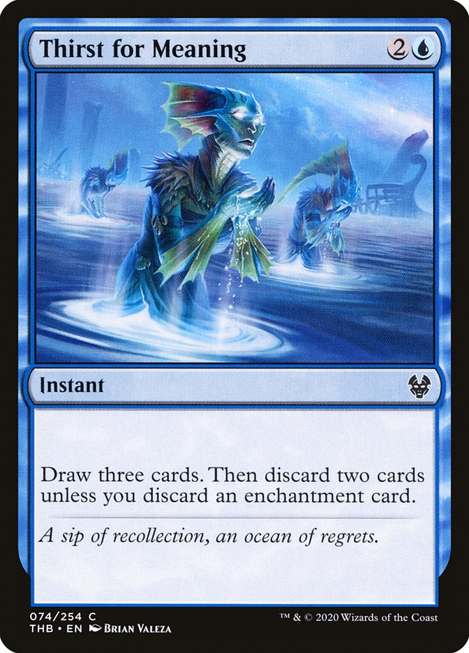 Thirst for Meaning [Theros Beyond Death] - The Mythic Store | 24h Order Processing