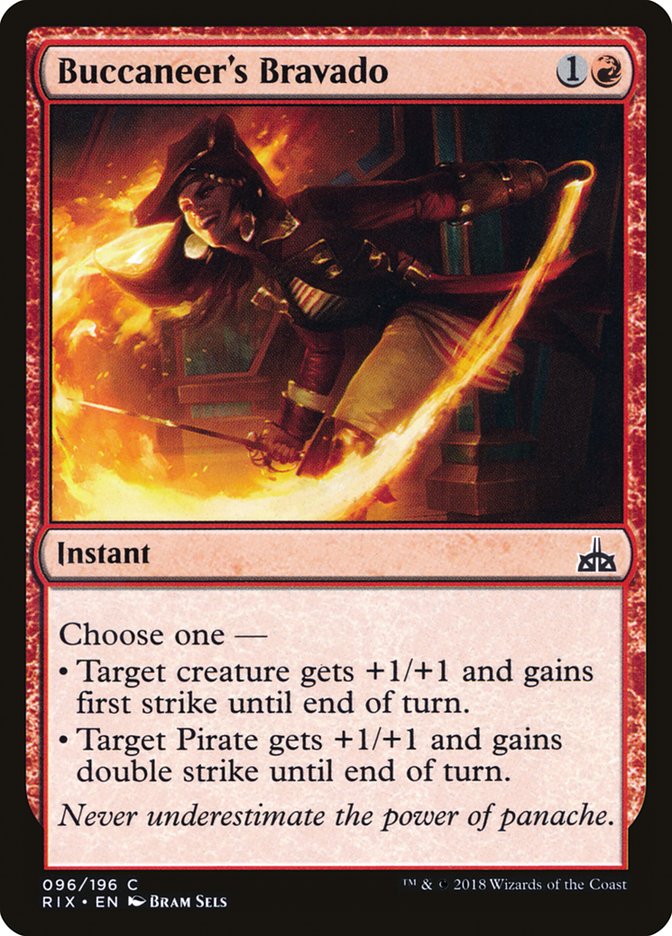 Buccaneer's Bravado [Rivals of Ixalan] - The Mythic Store | 24h Order Processing