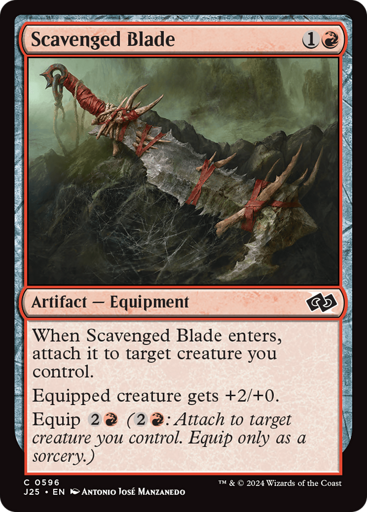 Scavenged Blade [Foundations Jumpstart] - The Mythic Store | 24h Order Processing