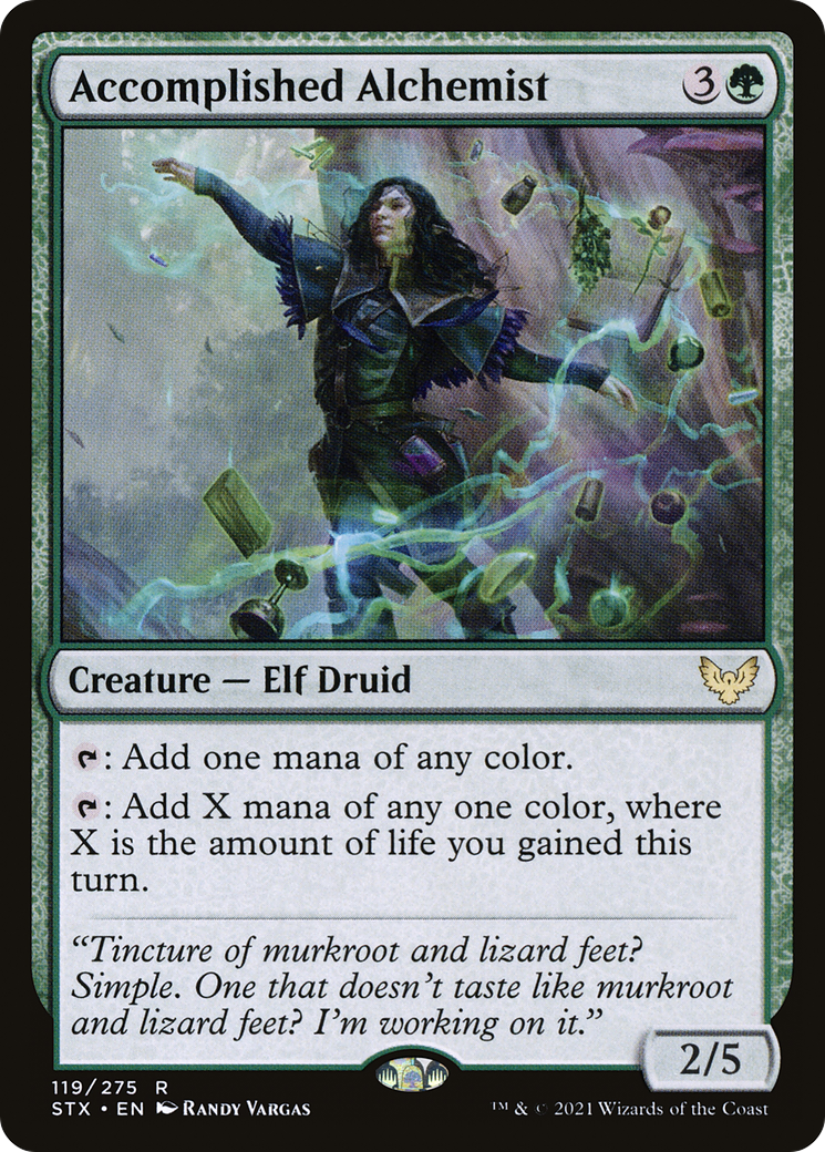 Accomplished Alchemist [Strixhaven: School of Mages] - The Mythic Store | 24h Order Processing