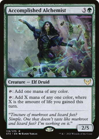 Accomplished Alchemist [Strixhaven: School of Mages] - The Mythic Store | 24h Order Processing