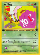 Koffing (58/82) [Team Rocket 1st Edition] - The Mythic Store | 24h Order Processing