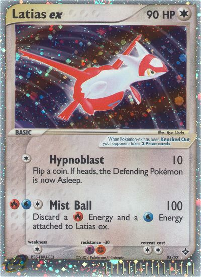 Latias ex (93/97) [EX: Dragon] - The Mythic Store | 24h Order Processing