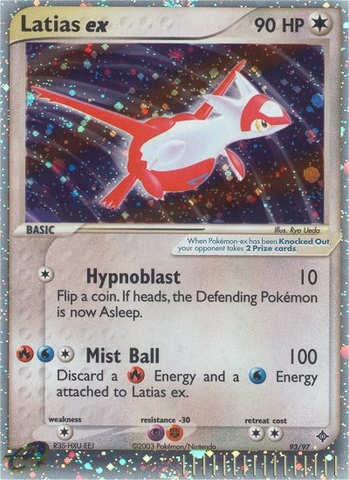 Latias ex (93/97) [EX: Dragon] - The Mythic Store | 24h Order Processing