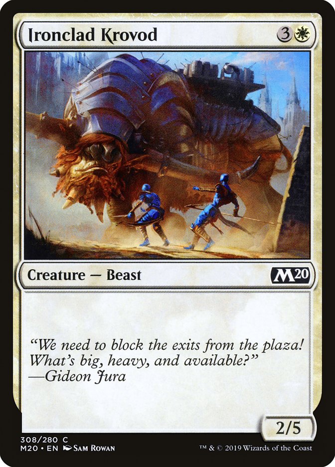 Ironclad Krovod [Core Set 2020] - The Mythic Store | 24h Order Processing