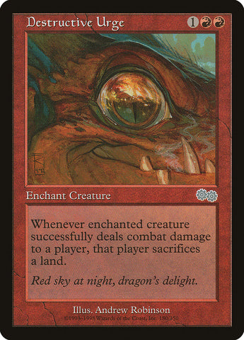 Destructive Urge [Urza's Saga] - The Mythic Store | 24h Order Processing
