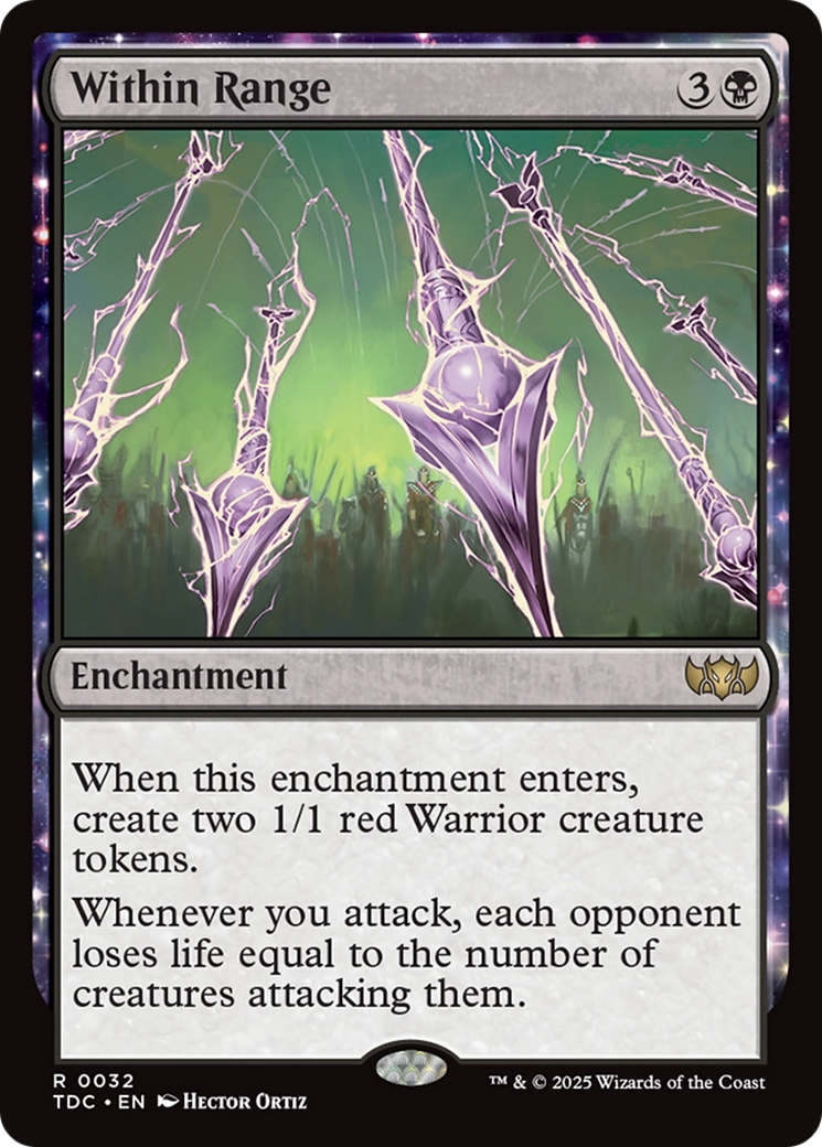 Within Range [Tarkir: Dragonstorm Commander] - The Mythic Store | 24h Order Processing