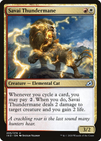 Savai Thundermane [Ikoria: Lair of Behemoths] - The Mythic Store | 24h Order Processing
