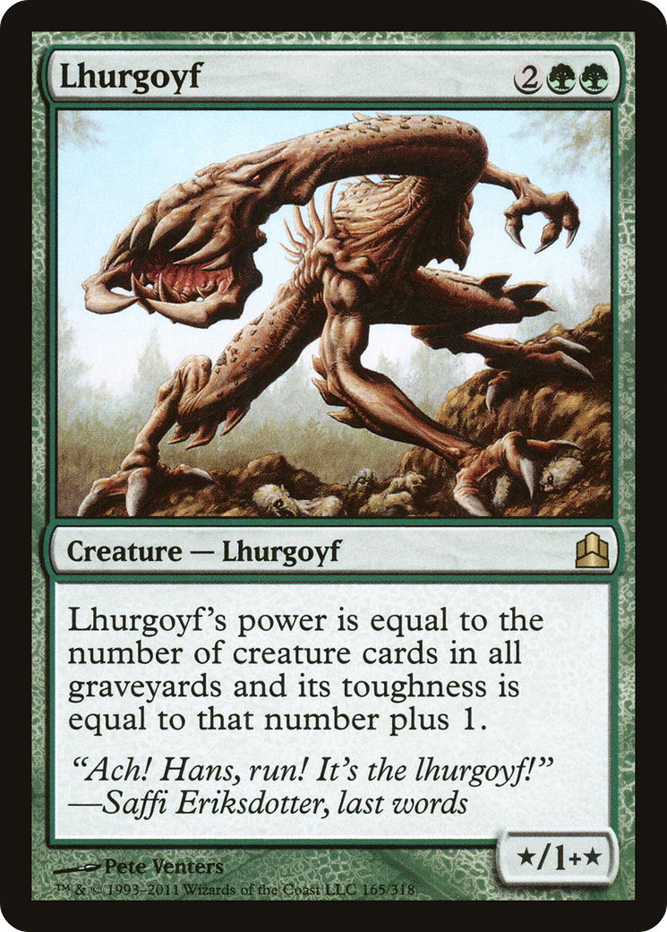 Lhurgoyf [Commander 2011] - The Mythic Store | 24h Order Processing