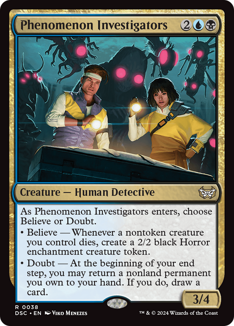 Phenomenon Investigators [Duskmourn: House of Horror Commander] - The Mythic Store | 24h Order Processing