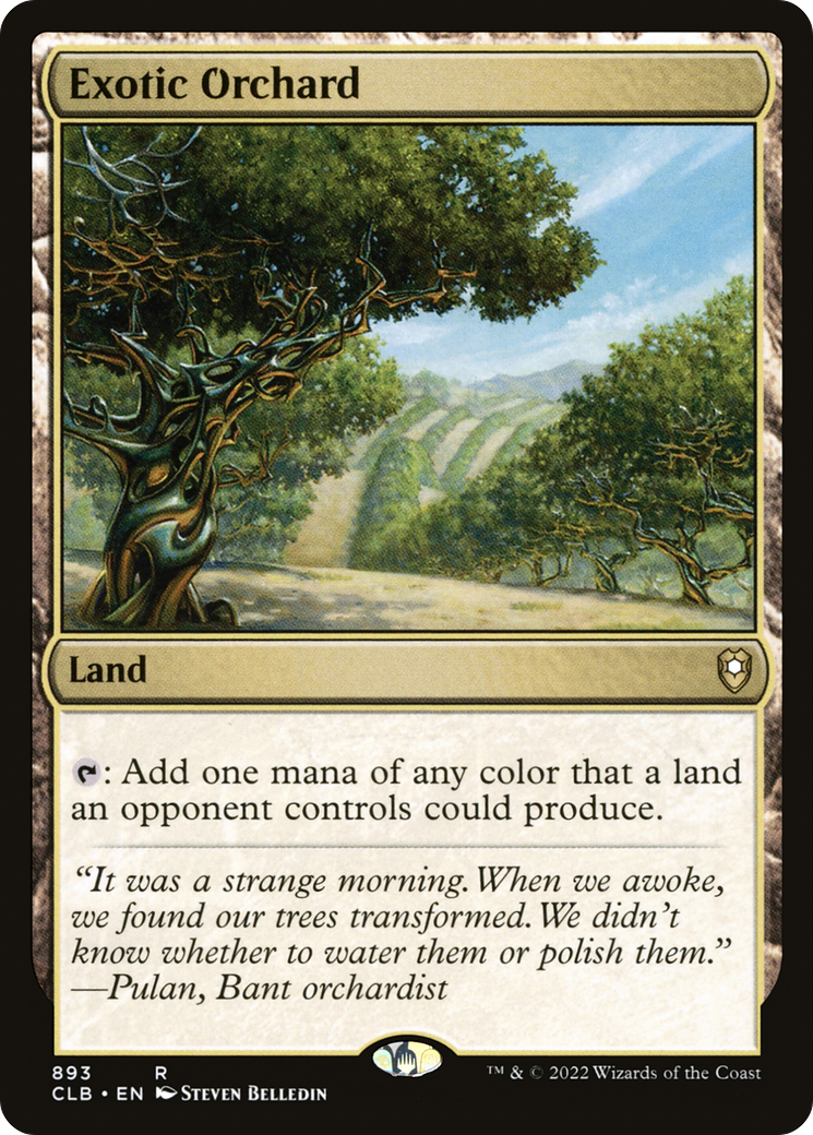 Exotic Orchard [Commander Legends: Battle for Baldur's Gate] - The Mythic Store | 24h Order Processing