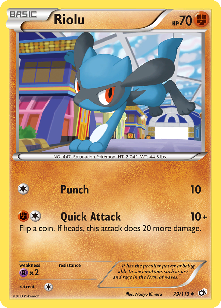 Riolu (79/113) [Black & White: Legendary Treasures] - The Mythic Store | 24h Order Processing