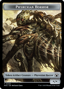 Phyrexian Golem // Phyrexian Horror Double-Sided Token [March of the Machine Commander Tokens] - The Mythic Store | 24h Order Processing