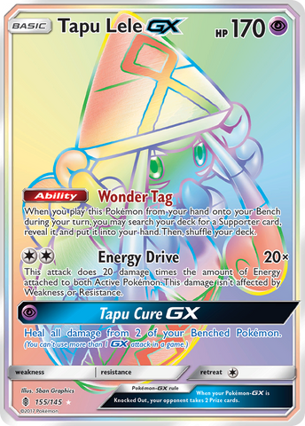 Tapu Lele GX (155/145) [Sun & Moon: Guardians Rising] - The Mythic Store | 24h Order Processing