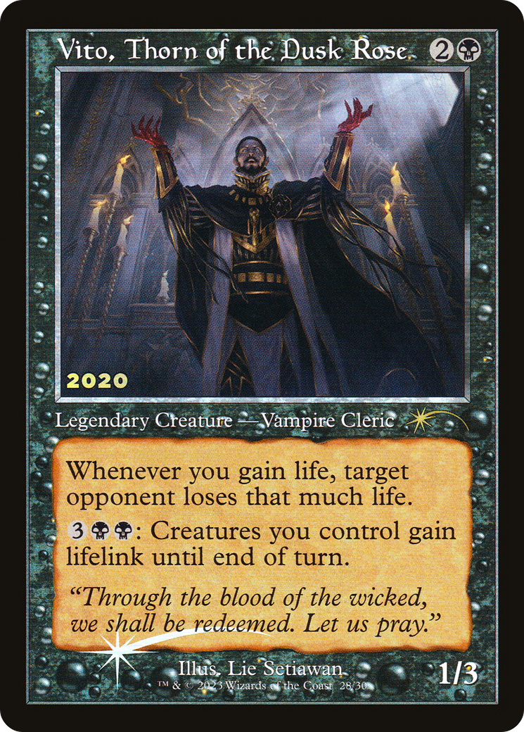 Vito, Thorn of the Dusk Rose [30th Anniversary Promos] - The Mythic Store | 24h Order Processing