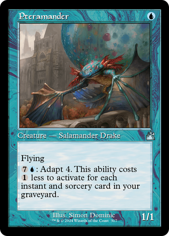 Pteramander (Retro Frame) [Ravnica Remastered] - The Mythic Store | 24h Order Processing