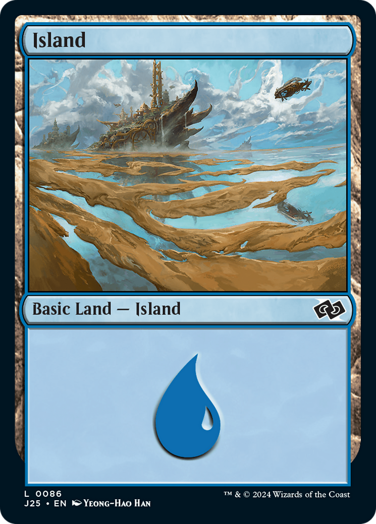 Island (86) [Foundations Jumpstart] - The Mythic Store | 24h Order Processing