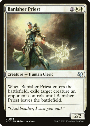 Banisher Priest [March of the Machine Commander] - The Mythic Store | 24h Order Processing