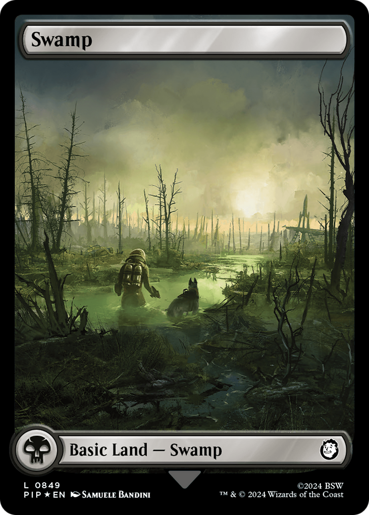 Swamp (0849) (Surge Foil) [Fallout] - The Mythic Store | 24h Order Processing