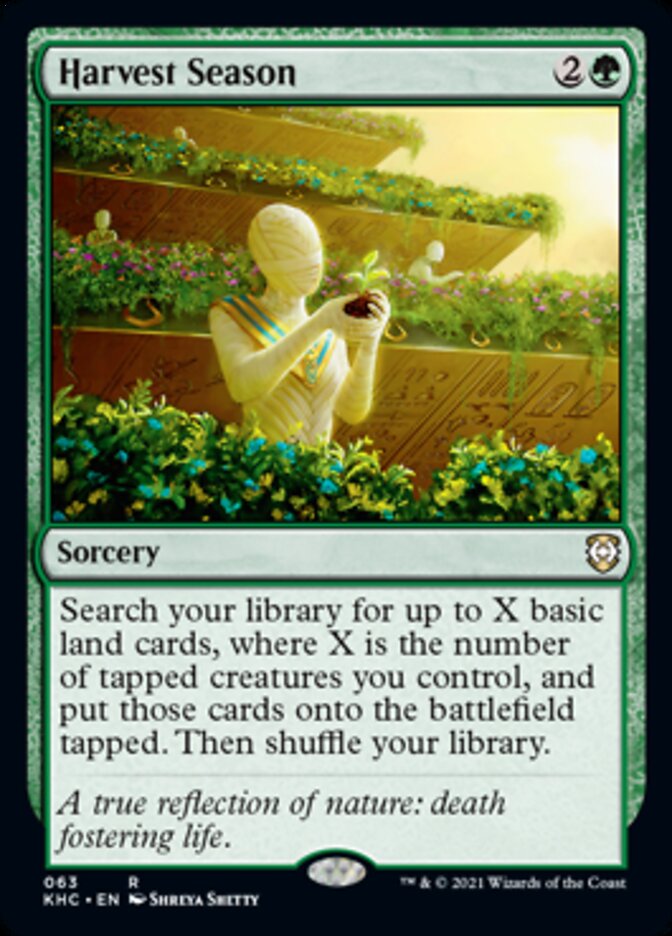 Harvest Season [Kaldheim Commander] - The Mythic Store | 24h Order Processing
