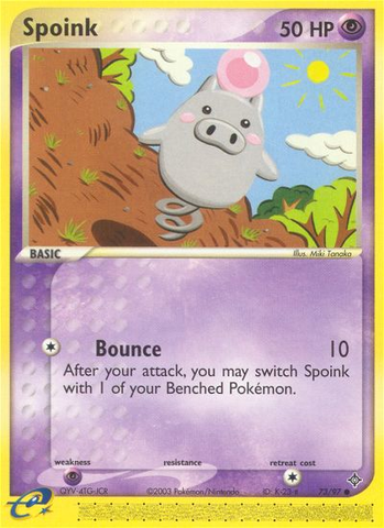 Spoink (73/97) [EX: Dragon] - The Mythic Store | 24h Order Processing