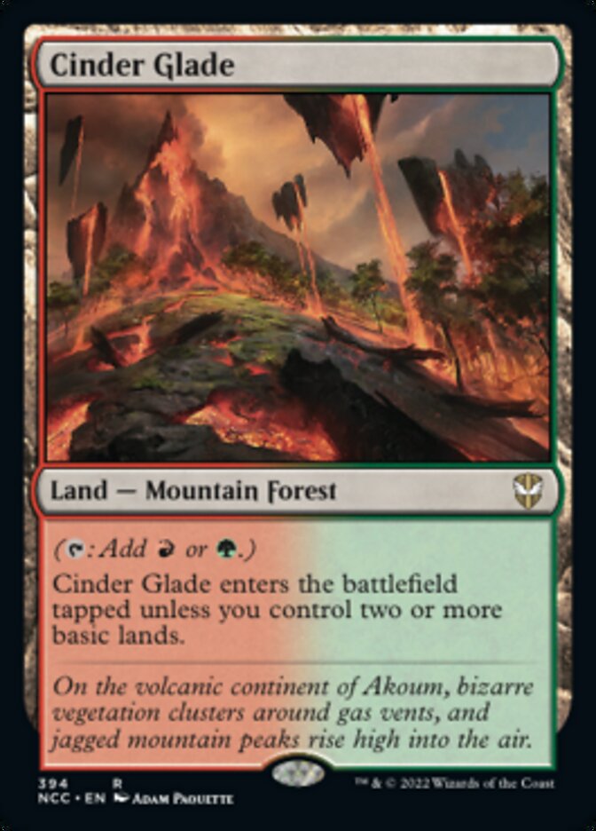 Cinder Glade [Streets of New Capenna Commander] - The Mythic Store | 24h Order Processing