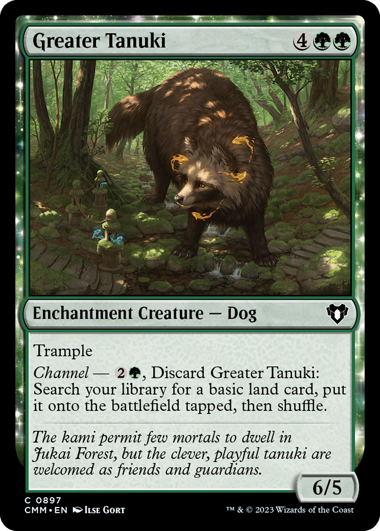 Greater Tanuki [Commander Masters] - The Mythic Store | 24h Order Processing