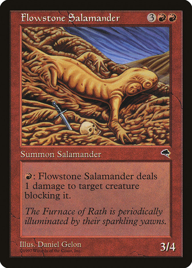 Flowstone Salamander [Tempest] - The Mythic Store | 24h Order Processing