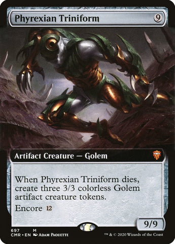 Phyrexian Triniform (Extended Art) [Commander Legends] - The Mythic Store | 24h Order Processing