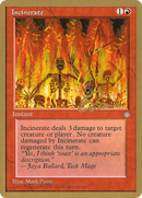 Incinerate (Eric Tam) [Pro Tour Collector Set] - The Mythic Store | 24h Order Processing