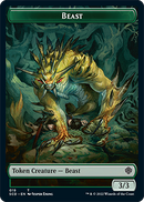 Beast // Beast Double-Sided Token [Starter Commander Decks] - The Mythic Store | 24h Order Processing