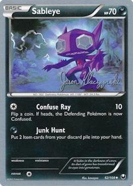 Sableye (62/108) (Darkrai Deck - Jason Klaczynski) [World Championships 2013] - The Mythic Store | 24h Order Processing