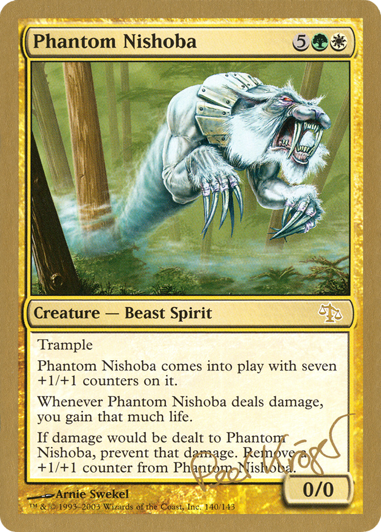 Phantom Nishoba (Peer Kroger) [World Championship Decks 2003] - The Mythic Store | 24h Order Processing