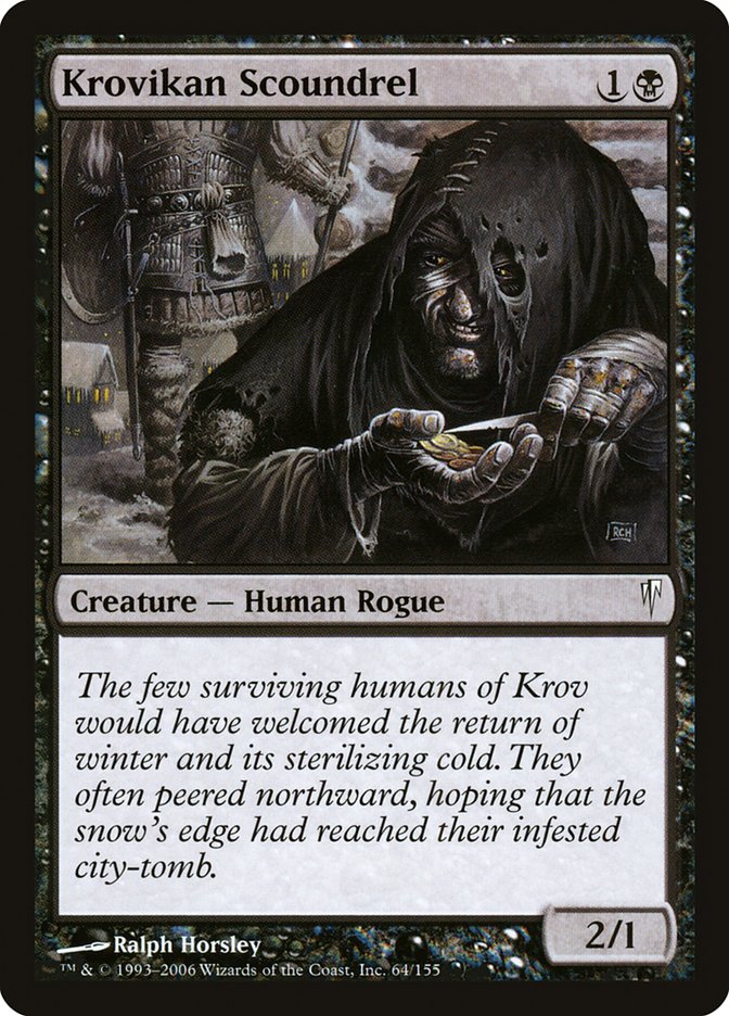 Krovikan Scoundrel [Coldsnap] - The Mythic Store | 24h Order Processing