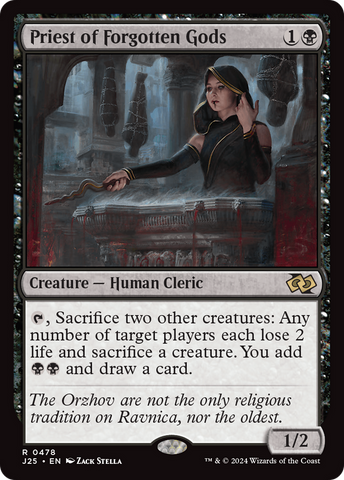 Priest of Forgotten Gods [Foundations Jumpstart] - The Mythic Store | 24h Order Processing