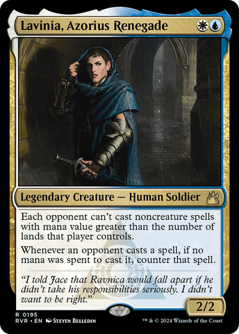 Lavinia, Azorius Renegade [Ravnica Remastered] - The Mythic Store | 24h Order Processing