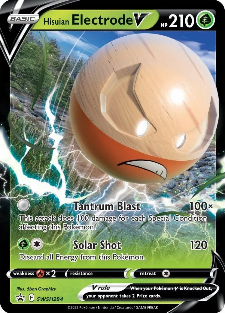 Hisuian Electrode V (SWSH294) [Sword & Shield: Black Star Promos] - The Mythic Store | 24h Order Processing