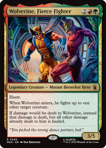Wolverine, Fierce Fighter [Marvel Super Heroes] - The Mythic Store | 24h Order Processing
