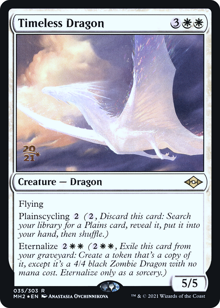 Timeless Dragon [Modern Horizons 2 Prerelease Promos] - The Mythic Store | 24h Order Processing
