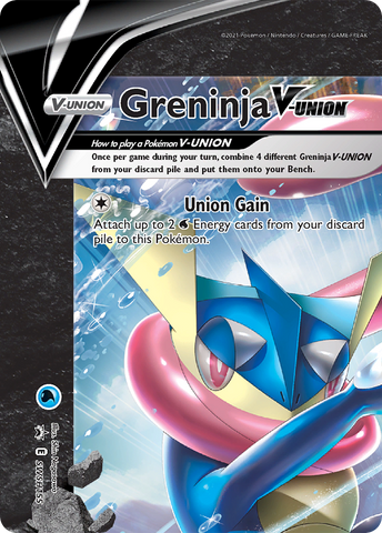 Greninja V-Union (SWSH155) [Sword & Shield: Black Star Promos] - The Mythic Store | 24h Order Processing