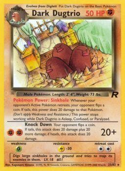 Dark Dugtrio (23/82) [Team Rocket Unlimited] - The Mythic Store | 24h Order Processing