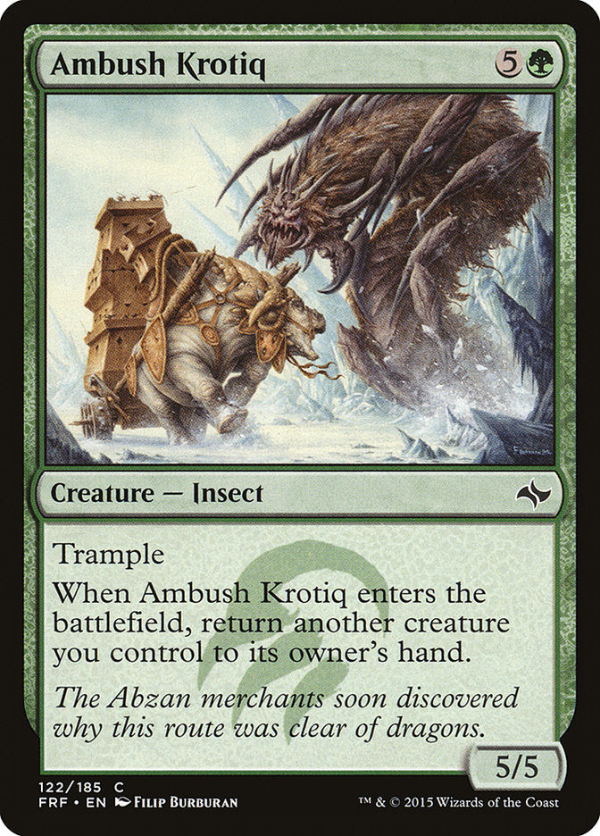 Ambush Krotiq [Fate Reforged] - The Mythic Store | 24h Order Processing